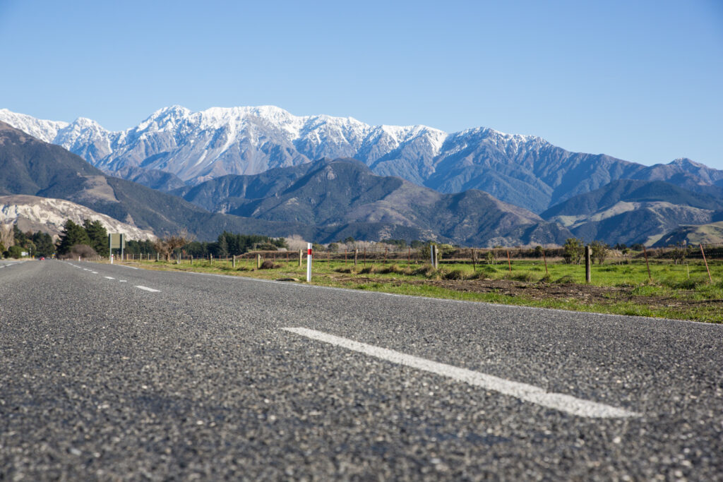 State Highway 1 vor Kaikoura